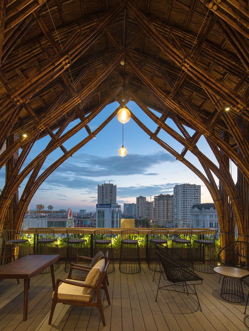 VTN architects bamboo club
