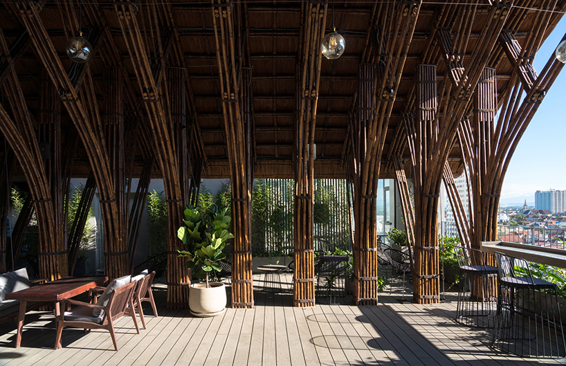VTN architects bamboo club