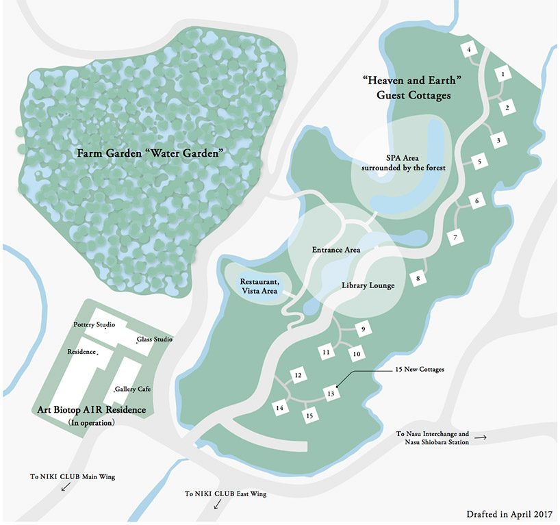 junya ishigami's art biotop project of a water garden in tochigi, japan opens