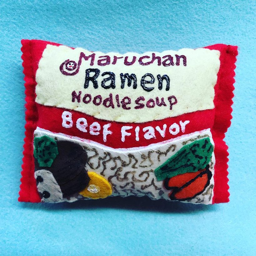 artist to debut shop in LA stocked with 31,000 'fully-felted' groceries