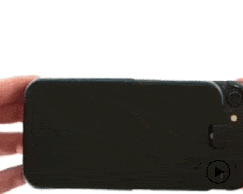 the 'mobile airbag' pops open to protect your phone when it drops
