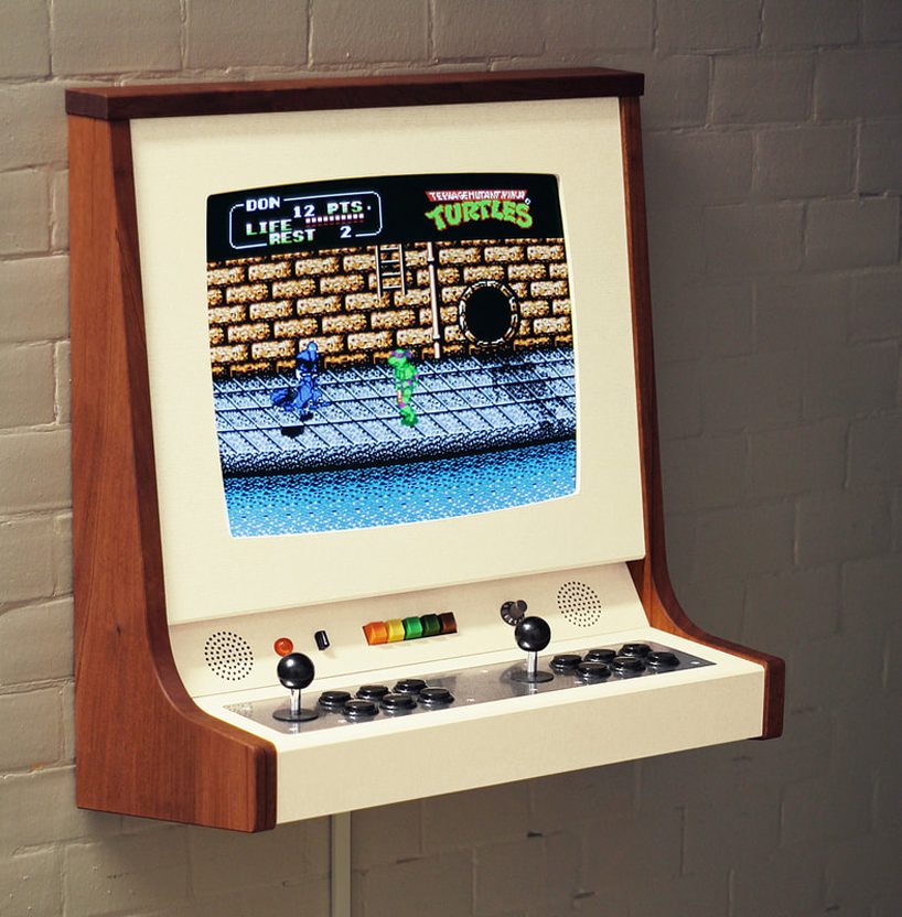the originx is a beautiful arcade cabinet and delicate homage to original pong arcade