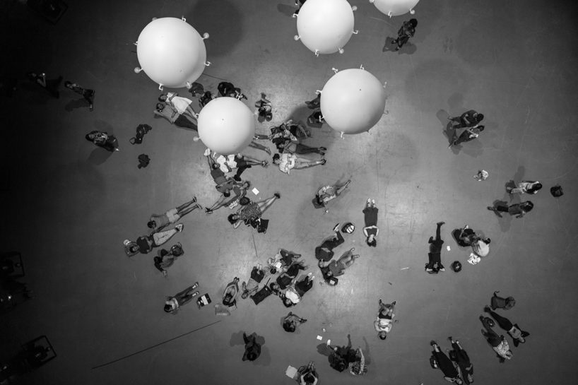 these flying spheres monitor human activity and emotional data to flock nearby preferred people zoological