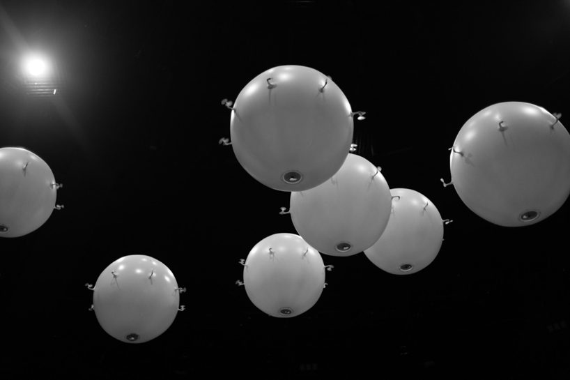 these flying spheres monitor human activity and emotional data to flock nearby preferred people zoological