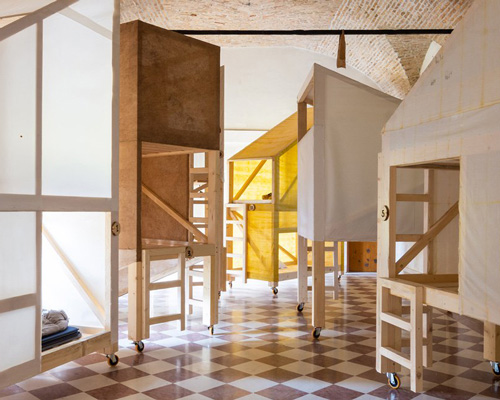 camposaz builds temporary dormitories as sleeping alternatives for venice biennale guests
