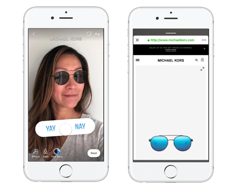 facebook instagram augmented reality