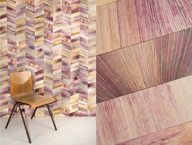 fernando laposse creates colourful totomoxtle veneer from mexican corn husks