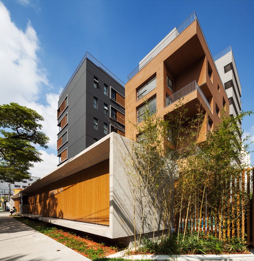 FGMF arquitetos designs residential building in são paulo as a puzzle of different modules