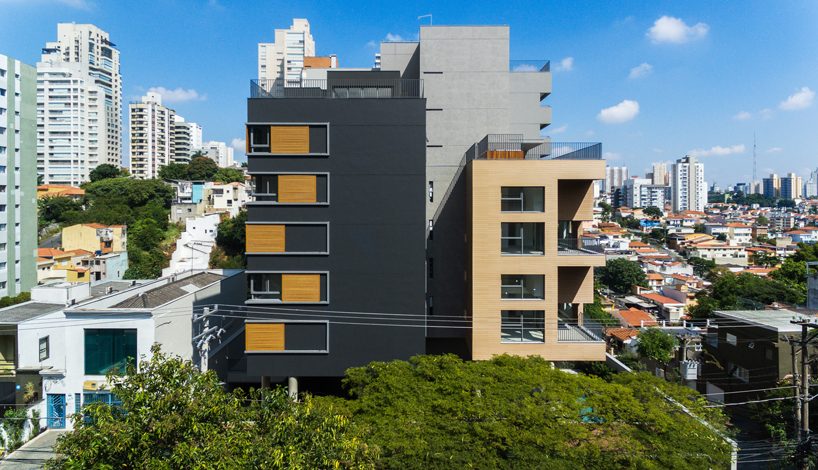 FGMF arquitetos designs residential building in são paulo as a puzzle of different modules