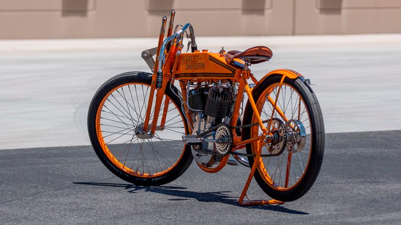 harley-davidson's first purpose-built v-twin racer, 11K, restored to its original glory