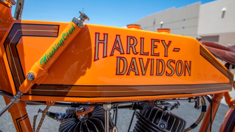 harley-davidson's first purpose-built v-twin racer, 11K, restored to its original glory