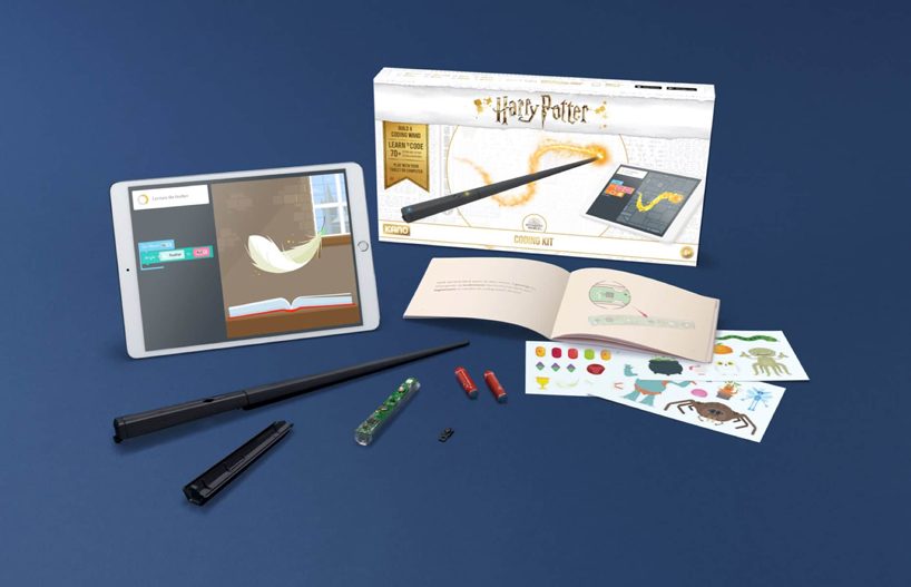 kano's harry potter wand makes actual magic to teach kids how to code