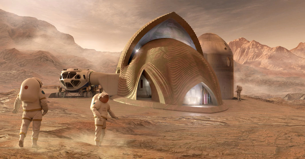 La NASA revela a los ganadores del diseño de hábitat de Marte [eng]