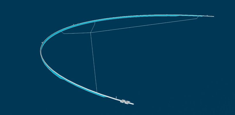 ocean cleanup plans giant pac-man system to gobble up plastic waste