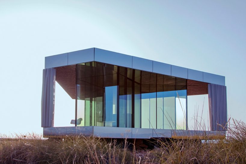 explore OFIS architects' spanish desert glass pavilion in new video