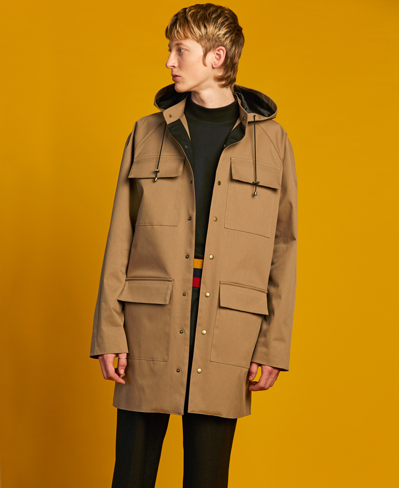 okewa weaves waterproof rainwear from 100% recycled plastic bottles - 4