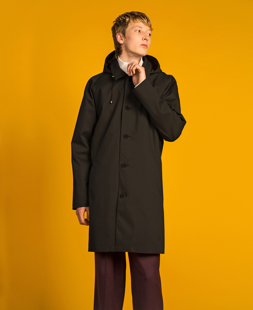 okewa weaves waterproof rainwear from 100% recycled plastic bottles - 6