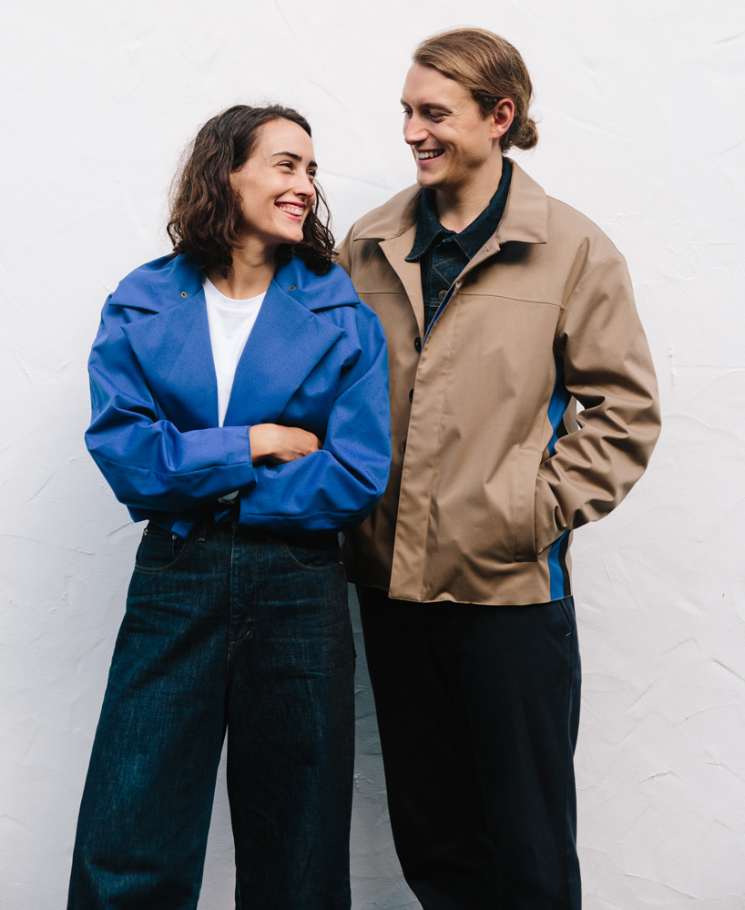 okewa weaves waterproof rainwear from 100% recycled plastic bottles - 7