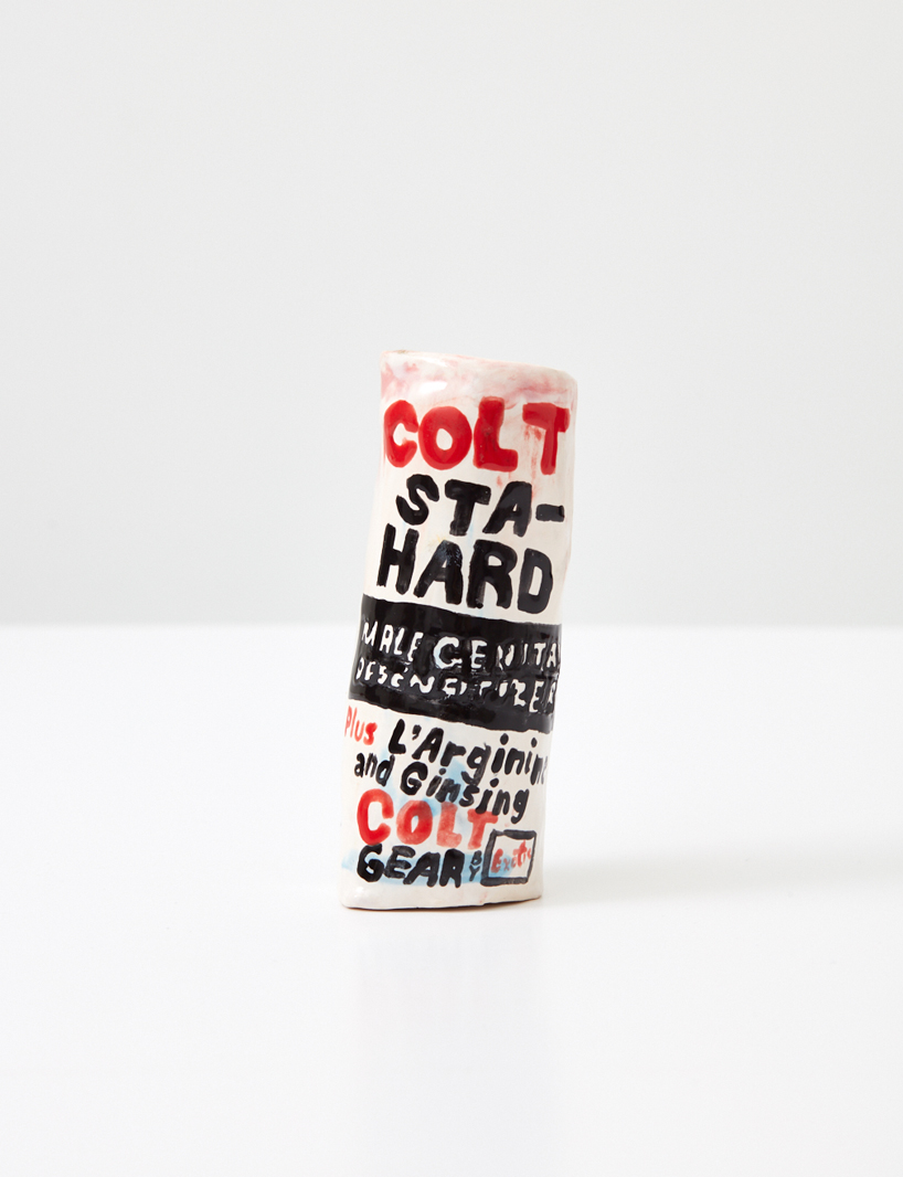 seth bogart presents a dysfunctional sex shop filled with ceramic toys in latest exhibition lick