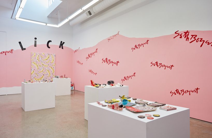 seth bogart presents a dysfunctional sex shop filled with ceramic toys in latest exhibition lick