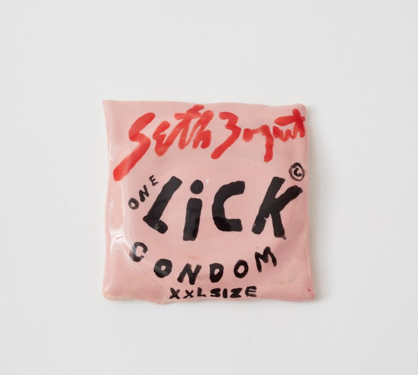 seth bogart presents a dysfunctional sex shop filled with ceramic toys in latest exhibition lick