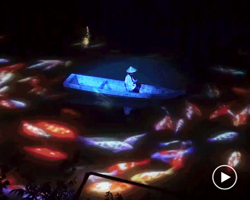 a forest where gods live: teamlab unearths digital artworks across mifuneyama rakuen park