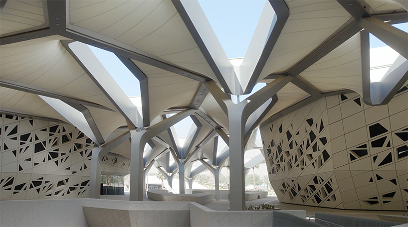 zaha hadid architects king abdullah petroleum studies & research centre video designboom