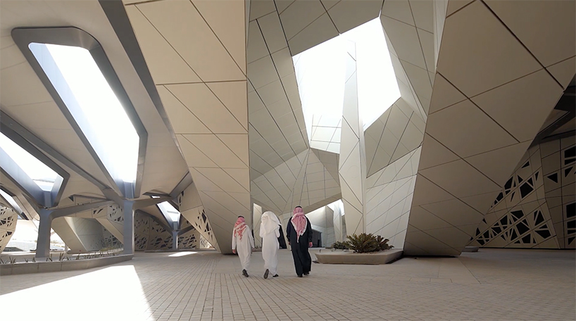 zaha hadid architects king abdullah petroleum studies & research centre video designboom