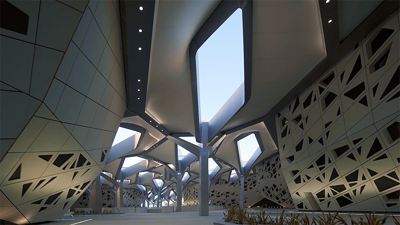 zaha hadid architects king abdullah petroleum studies & research centre video designboom