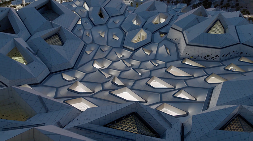 zaha hadid architects king abdullah petroleum studies & research centre video designboom