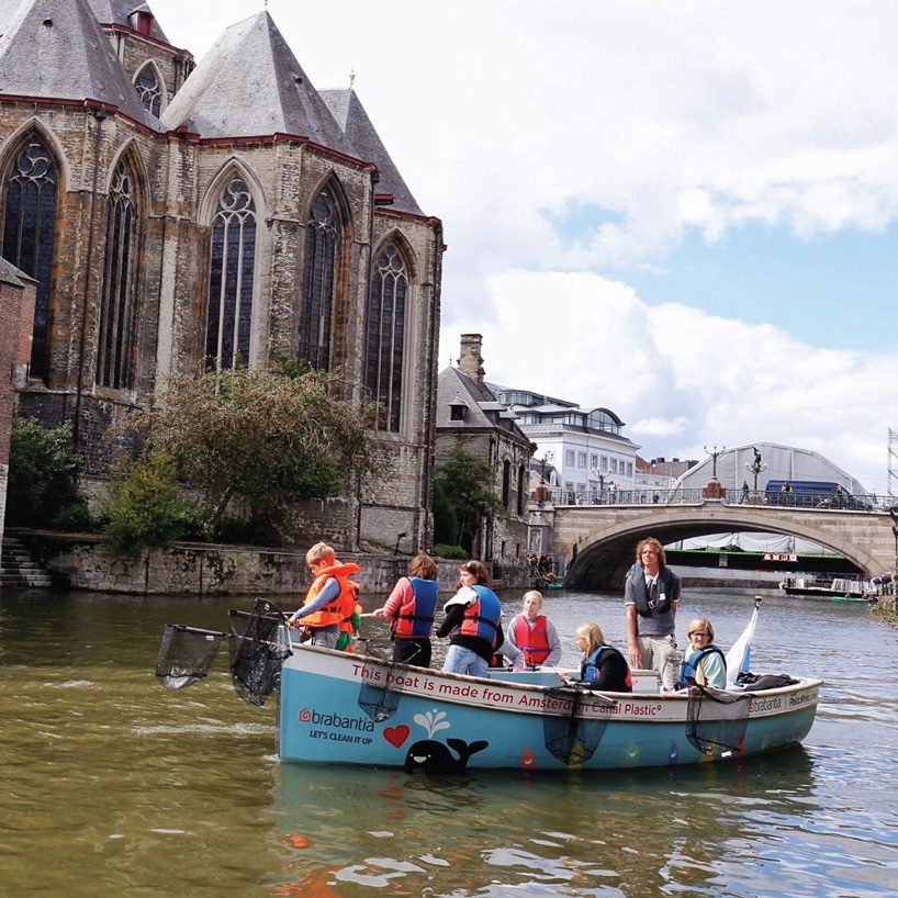 amsterdam tourists can combine sightseeing with plastic fishing on the city's canals - 1