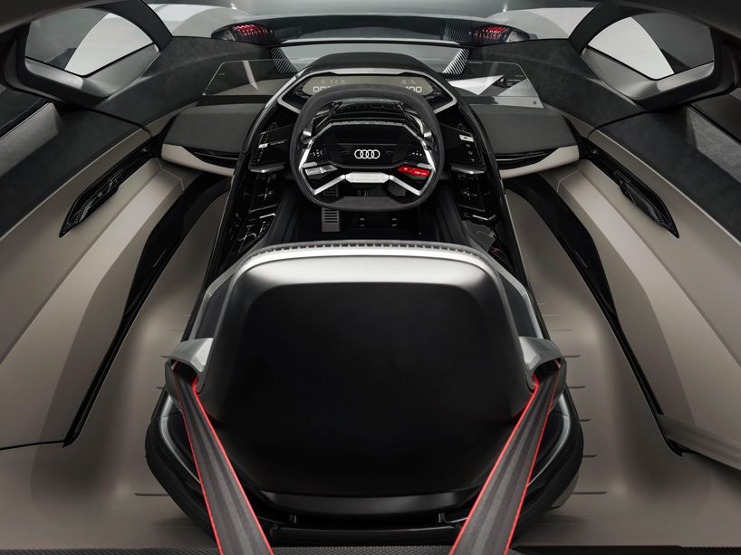 AUDI premiers all-electric PB18 e-tron concept car at concours d'elegance