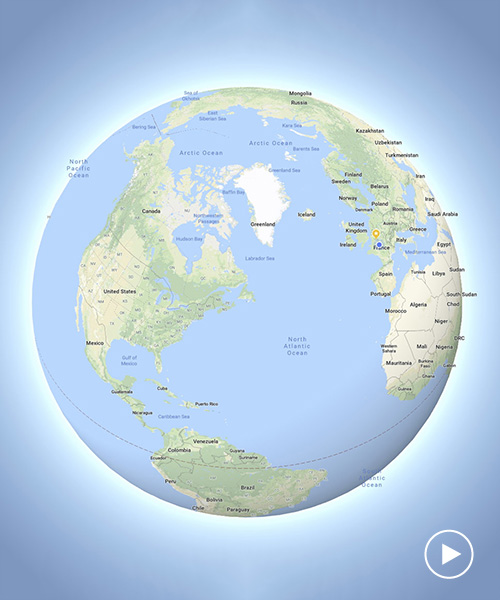google maps now zooms out to a 3D globe view of the earth ...