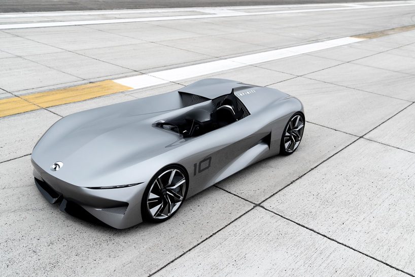 INFINITI's single-seat, electric prototype 10 is a new take on the classic speedster