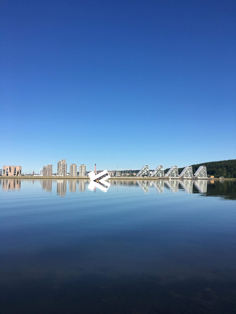 le corbusier's villa savoye floating in a danish fjord is a comment on the ‘sinking’ of modernity - 3