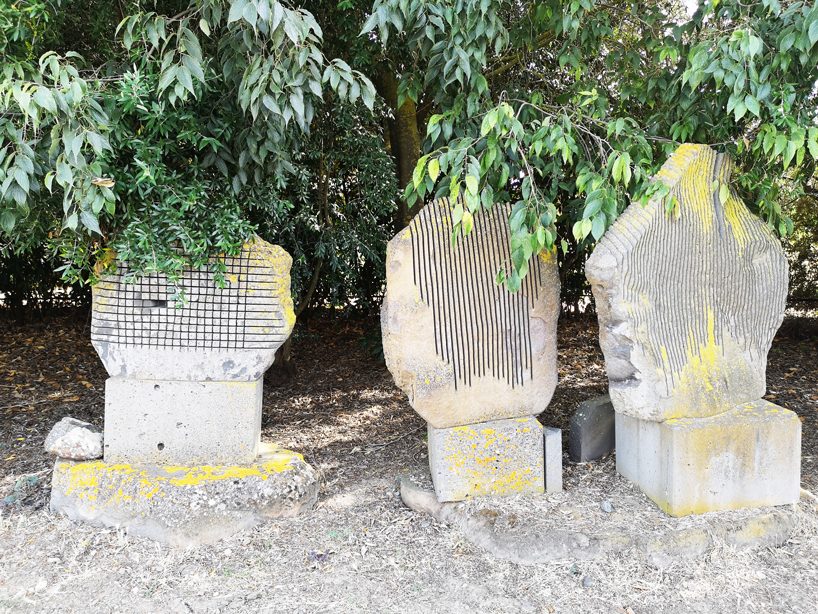 magic singing stones in the giardino sonoro by pinuccio sciola
