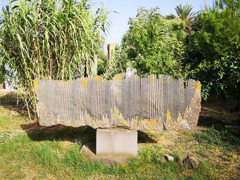 magic singing stones in the giardino sonoro by pinuccio sciola