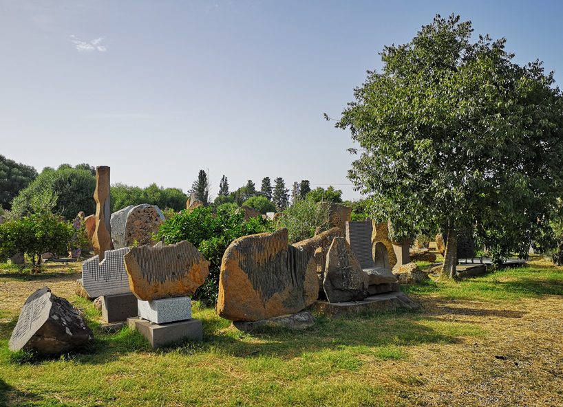 magic singing stones in the giardino sonoro by pinuccio sciola