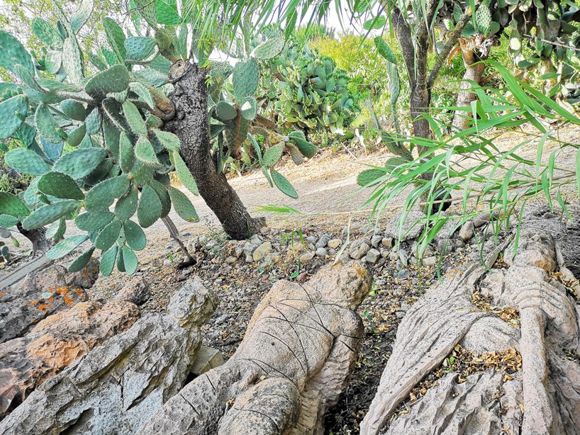 magic singing stones in the giardino sonoro by pinuccio sciola