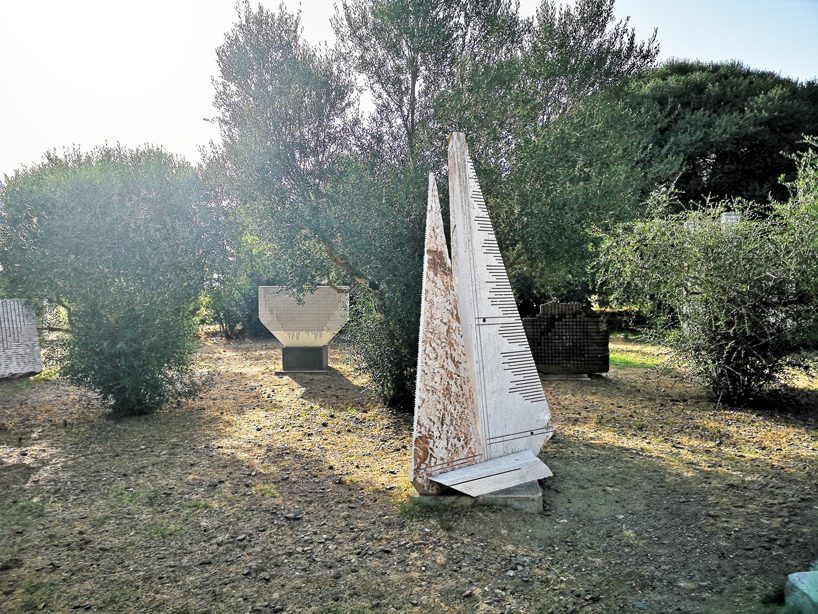 magic singing stones in the giardino sonoro by pinuccio sciola