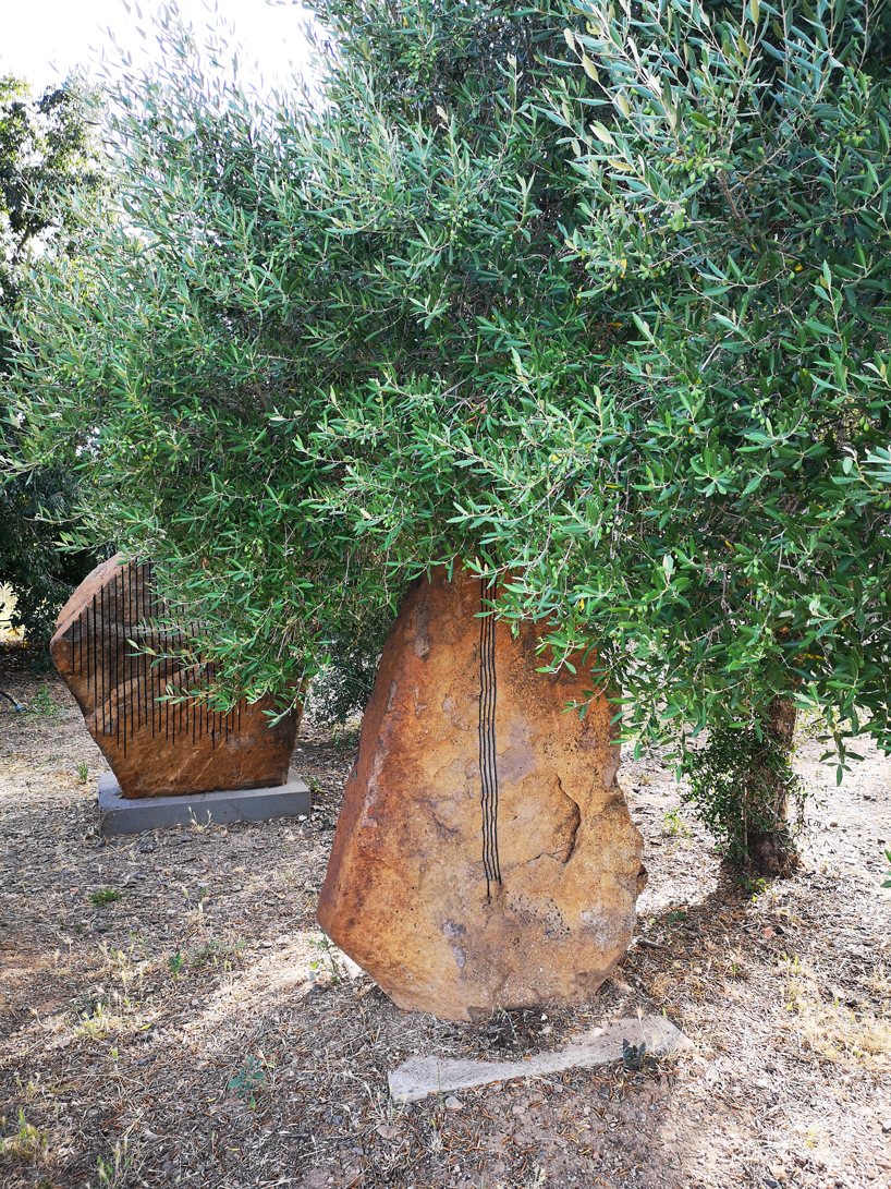 magic singing stones in the giardino sonoro by pinuccio sciola