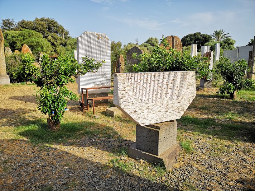 magic singing stones in the giardino sonoro by pinuccio sciola