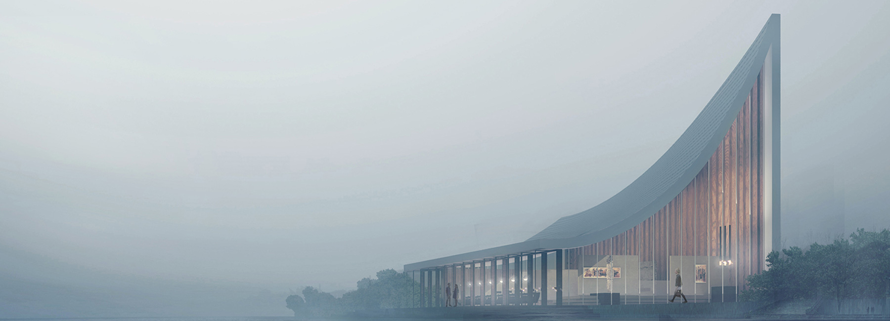 the most beautiful bookstore in chengdu by MUDA-architects sits by the xinglong lake