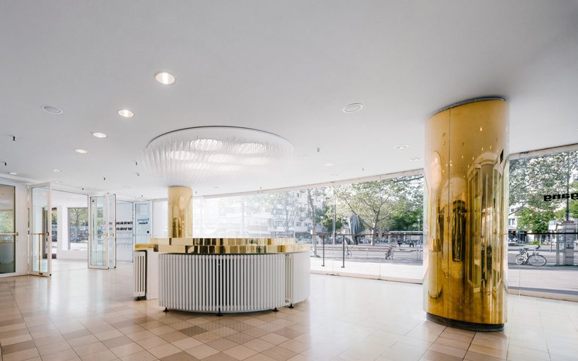 barkow leibinger renovates the reception area of the schaubühne berlin