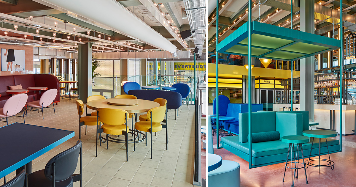 the bold and the beautiful: dutch factory turns into vibrant