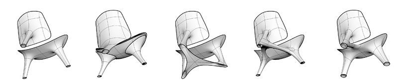 zaha hadid marble chair