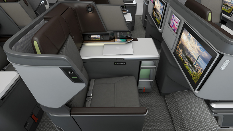 BMW's designworks partners with EVA air to create new business class seat