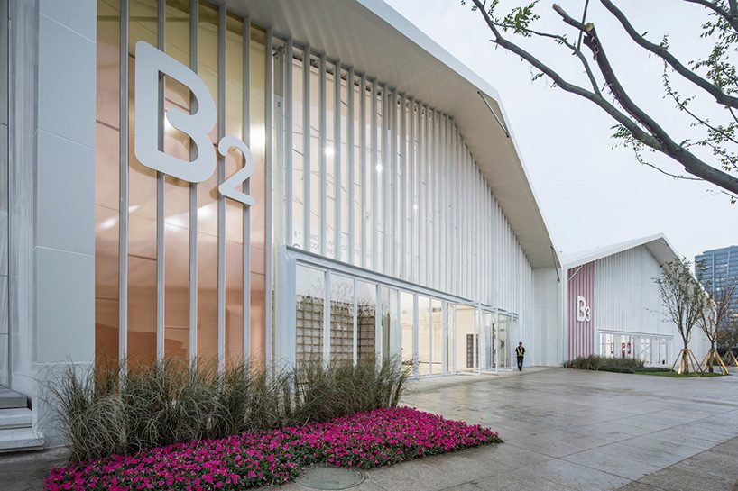 archi-union builds 8885 sqm venue in 100 days using prefab construction & 3D-printing designboom