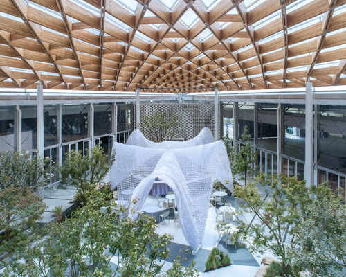 archi-union builds 8,885 sqm venue in 100 days using prefab construction and 3D-printing