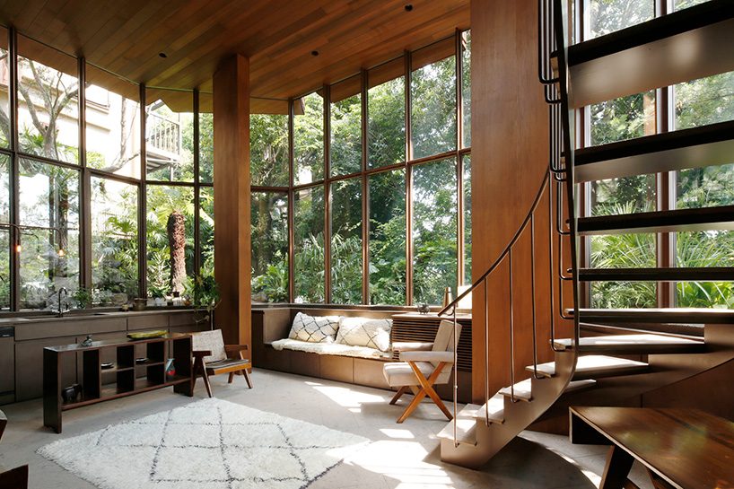 atelier tsuyoshi tane's wooden tower house in todoroki emerges from tokyo's urban jungle